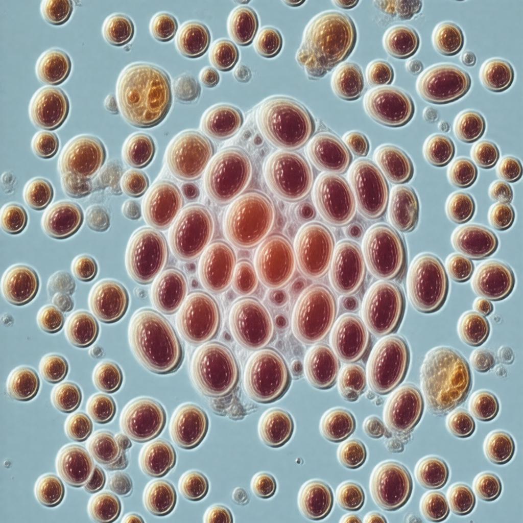 AI-created image of Candida auris
