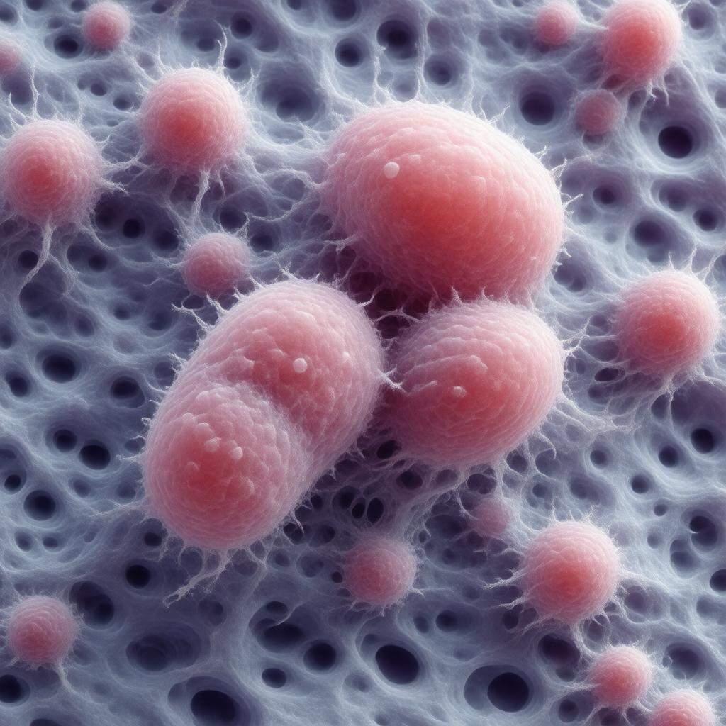 AI-created image of Candida glabrata