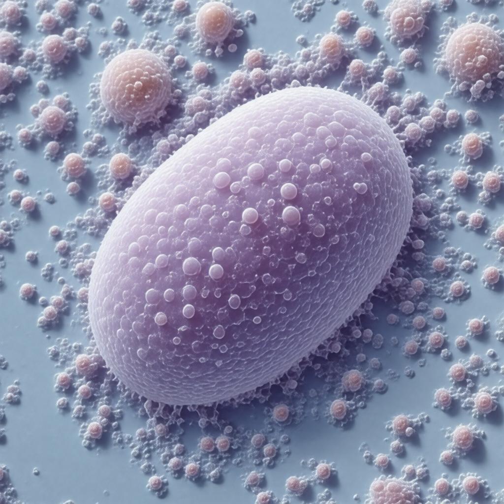 AI-created image of Candida parapsilosis