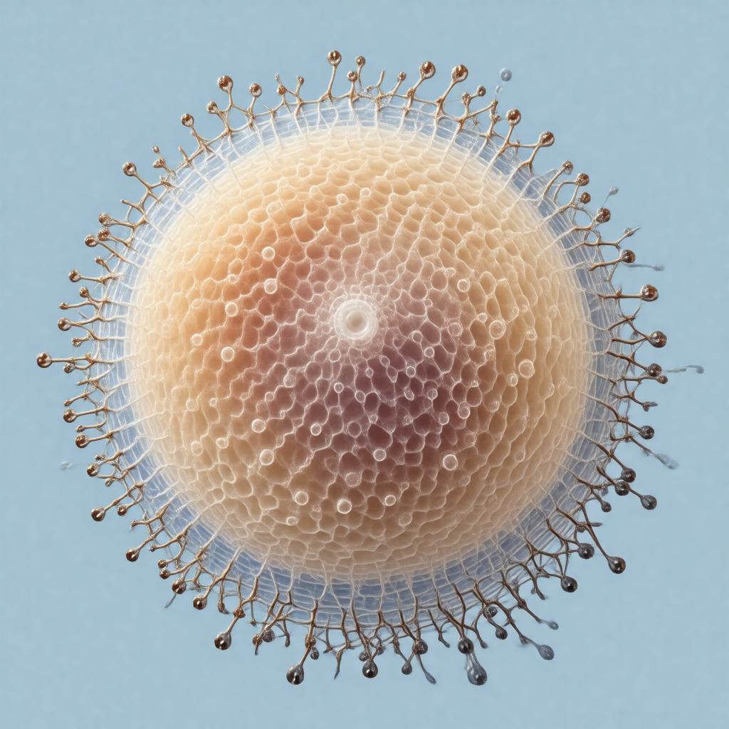 AI-created image of Candida tropicalis