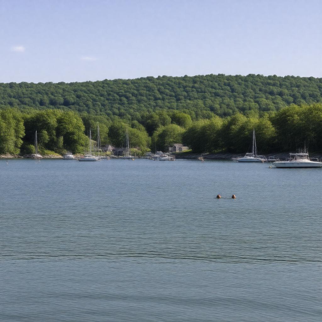 AI-created image of Candlewood Lake