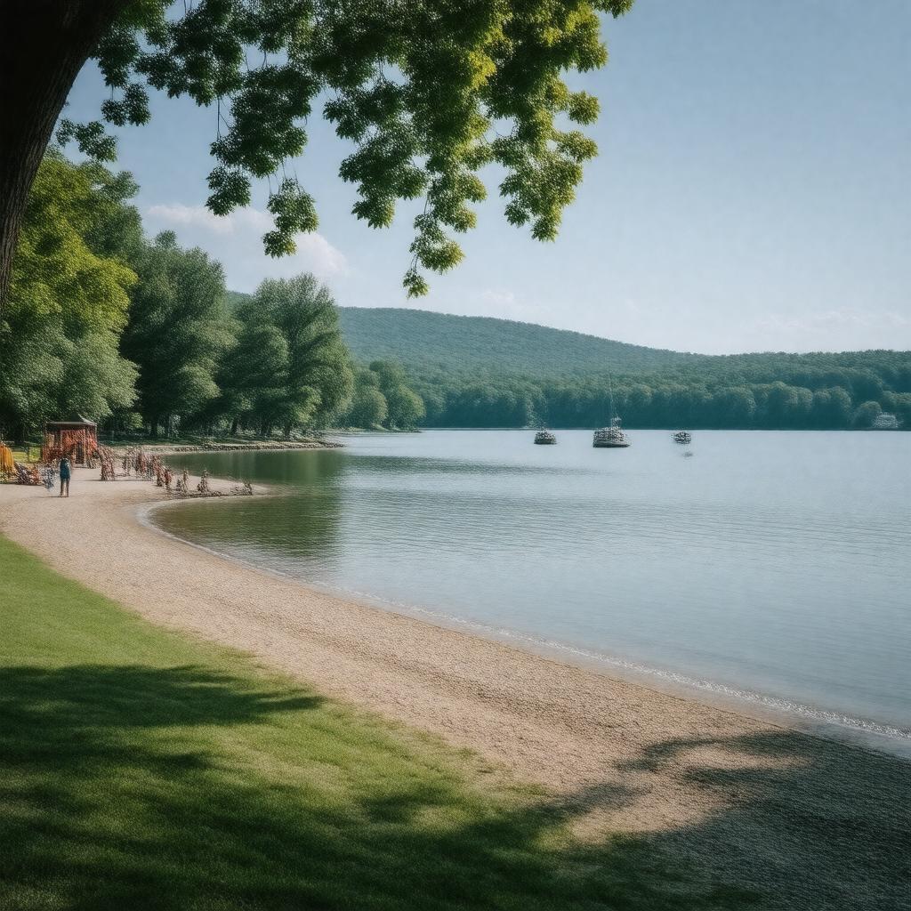 AI-created image of Candlewood Town Park
