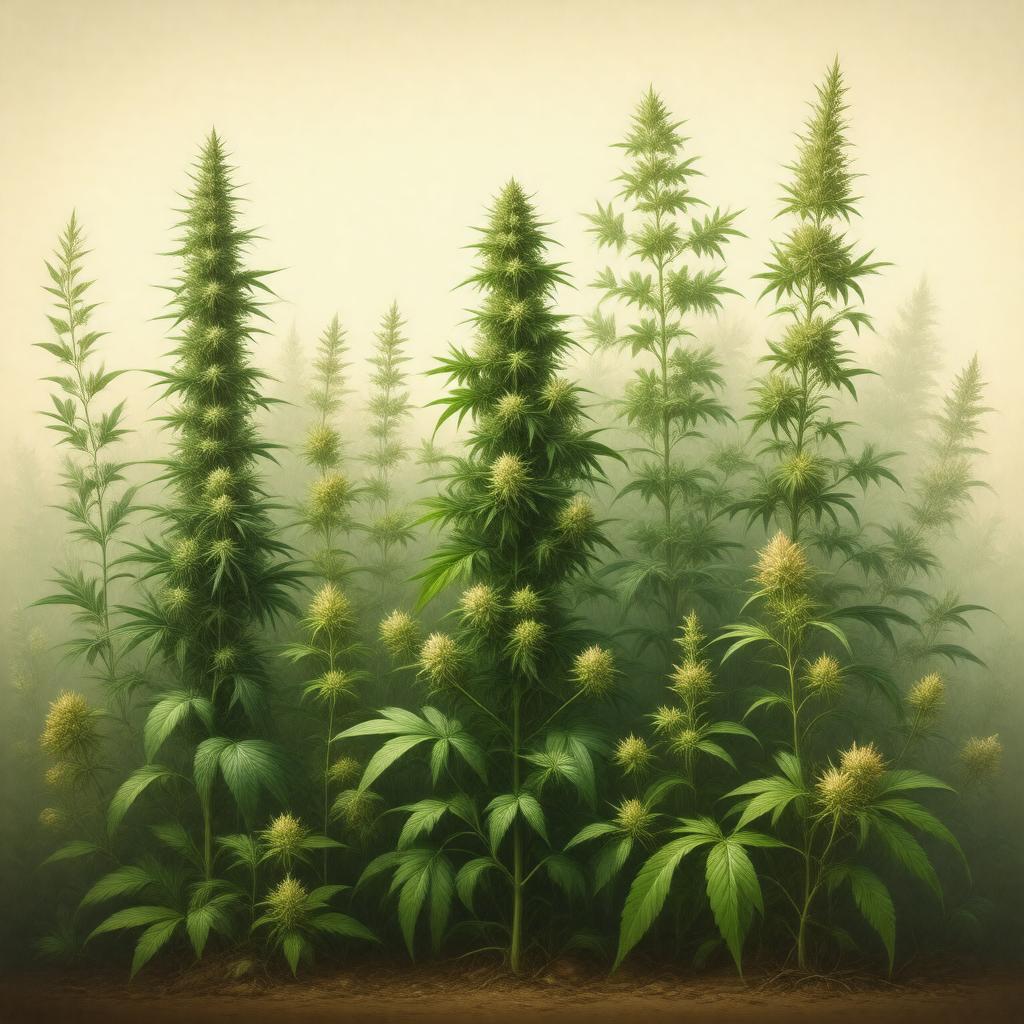 Click to view larger image AI-created image of Cannabaceae