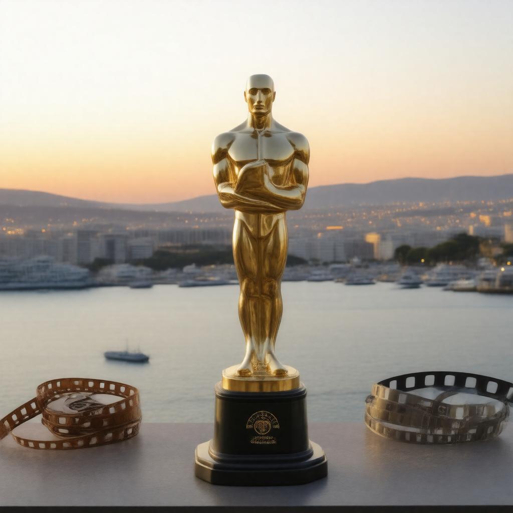 AI-created image of Cannes Film Festival Award for Best Actor