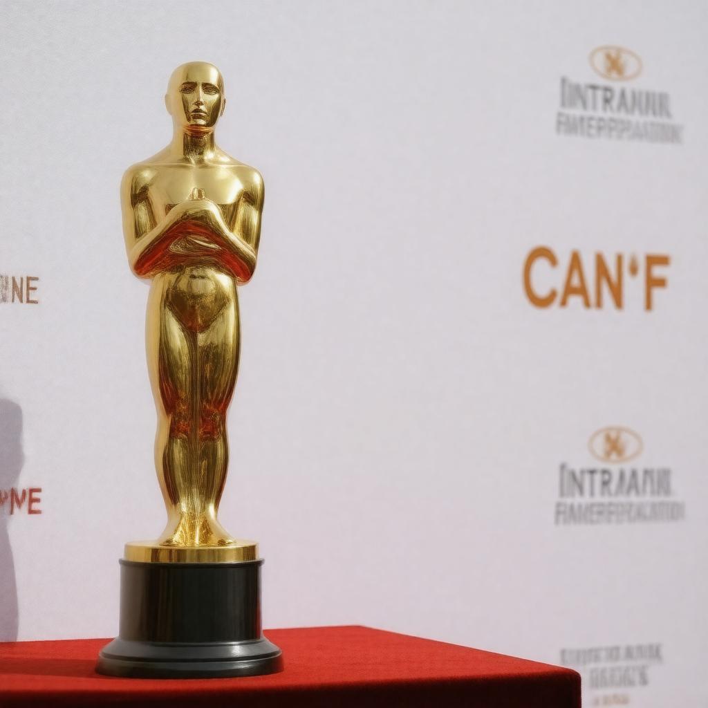 AI-created image of Cannes Film Festival Award for Best Actress