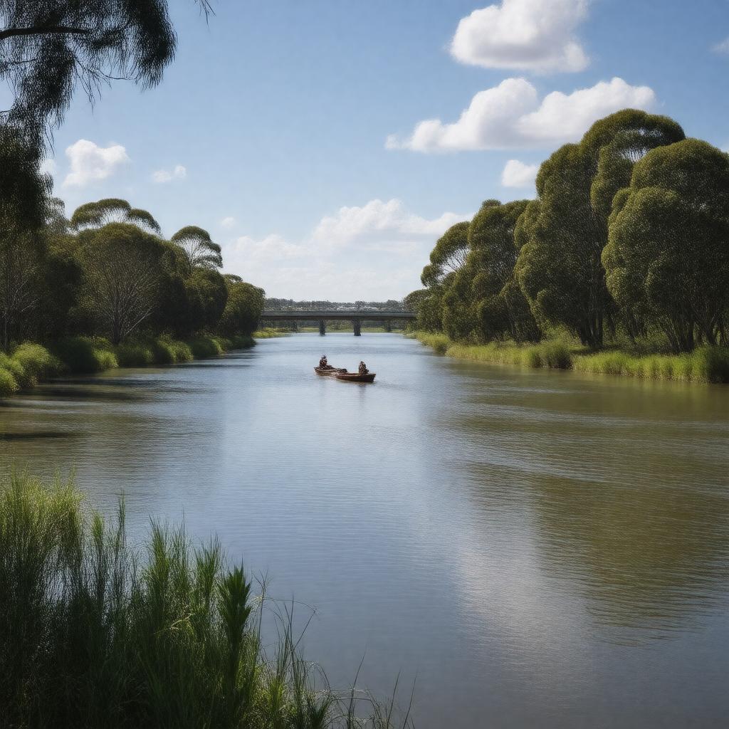 AI-created image of Canning River
