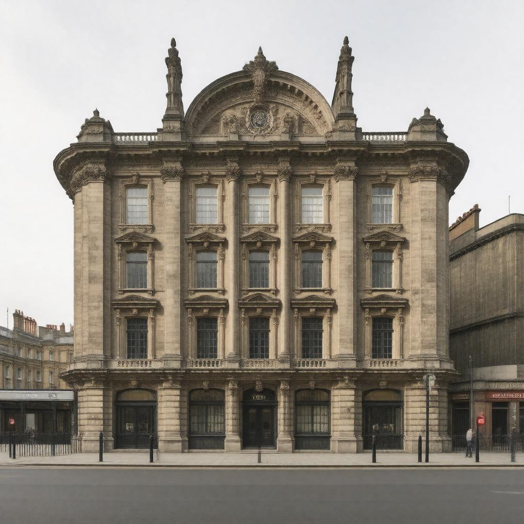 AI-created image of Cannon Street Hotel