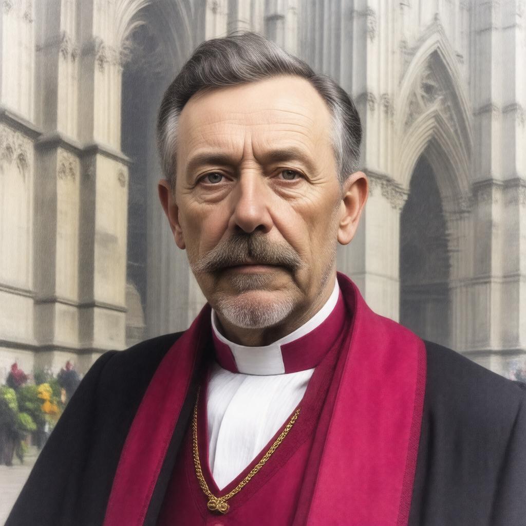 AI-created image of Canon Francis James Holland