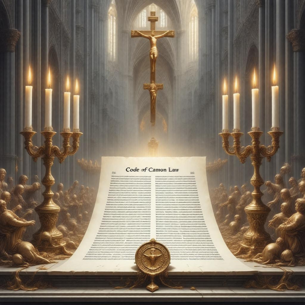 AI-created image of Canon Law