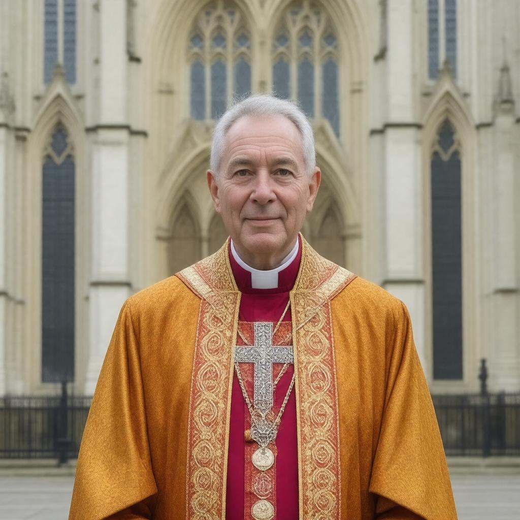 AI-created image of Canon of Coventry Cathedral