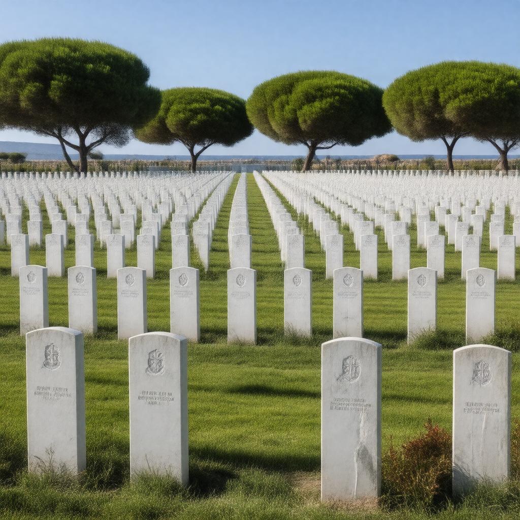 Click to view larger image AI-created image of Canterbury Cemetery