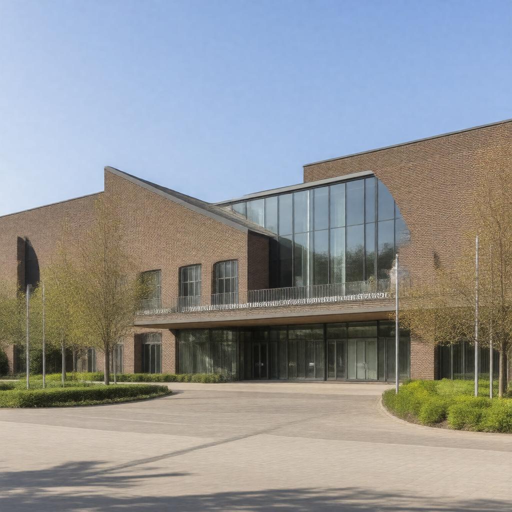 AI-created image of Canterbury Christ Church University (Medway Campus)