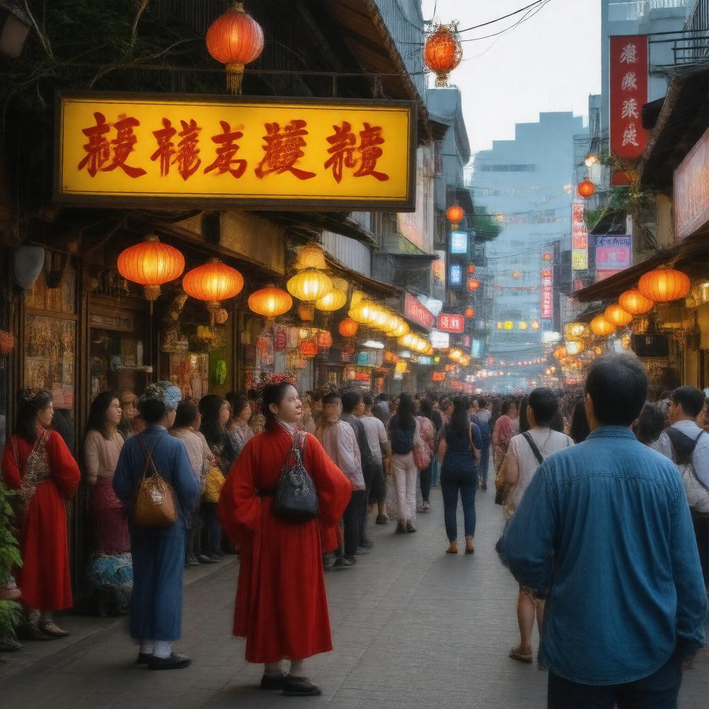 AI-created image of Cantonese Chinese