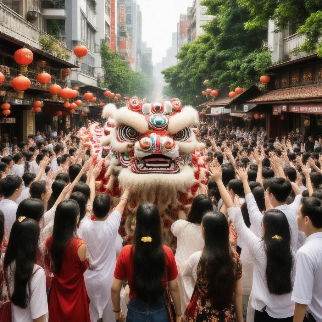 AI-created image of Cantonese people