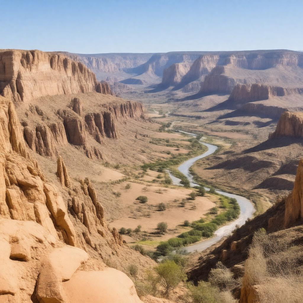 AI-created image of Canyonlands National Park