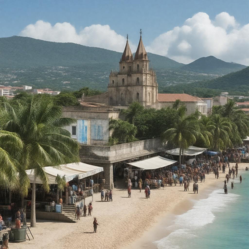 AI-created image of Cap-Haïtien