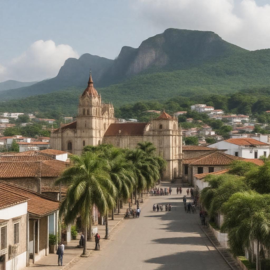 AI-created image of Cap-Haïtien, Haiti