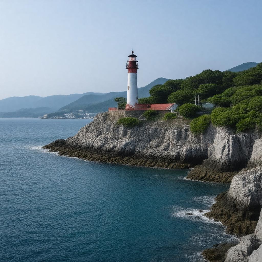 AI-created image of Cape Ashizuri