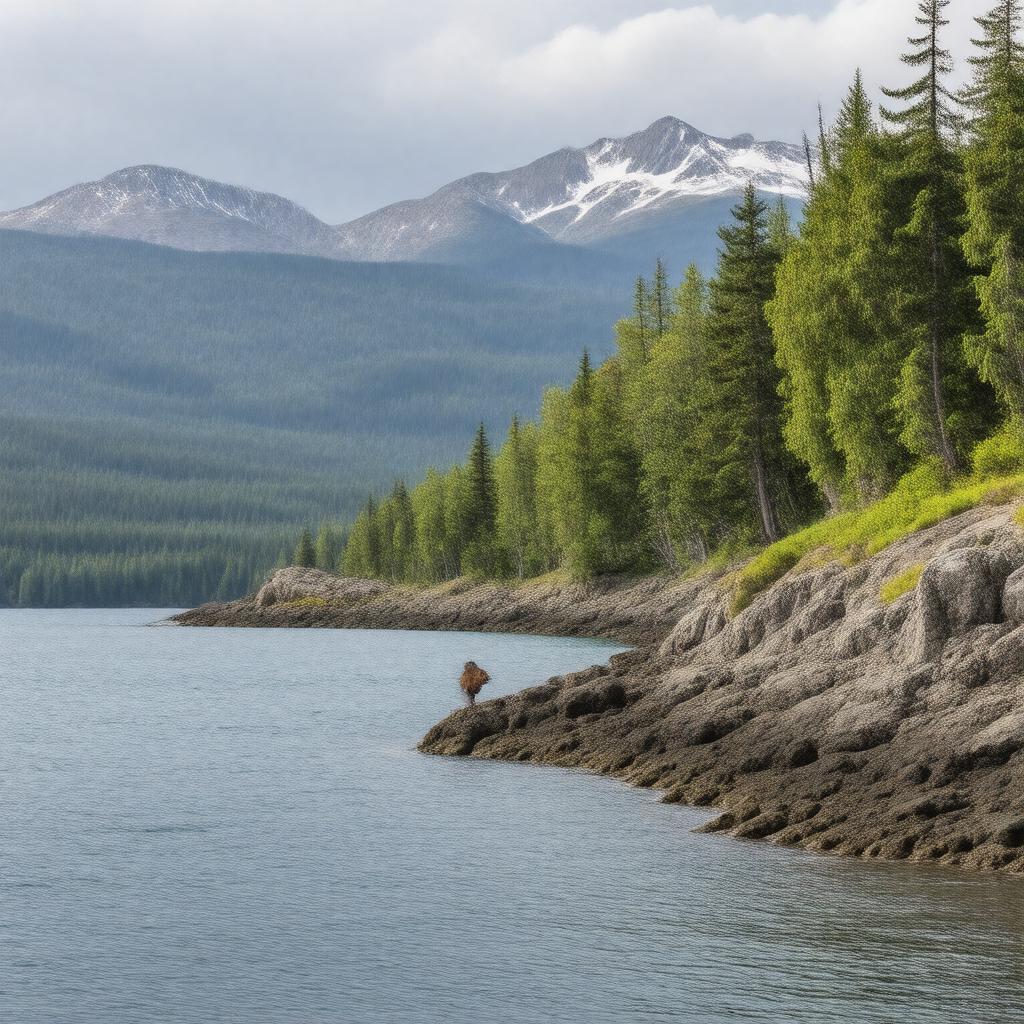 AI-created image of Cape Breton Highlands National Park