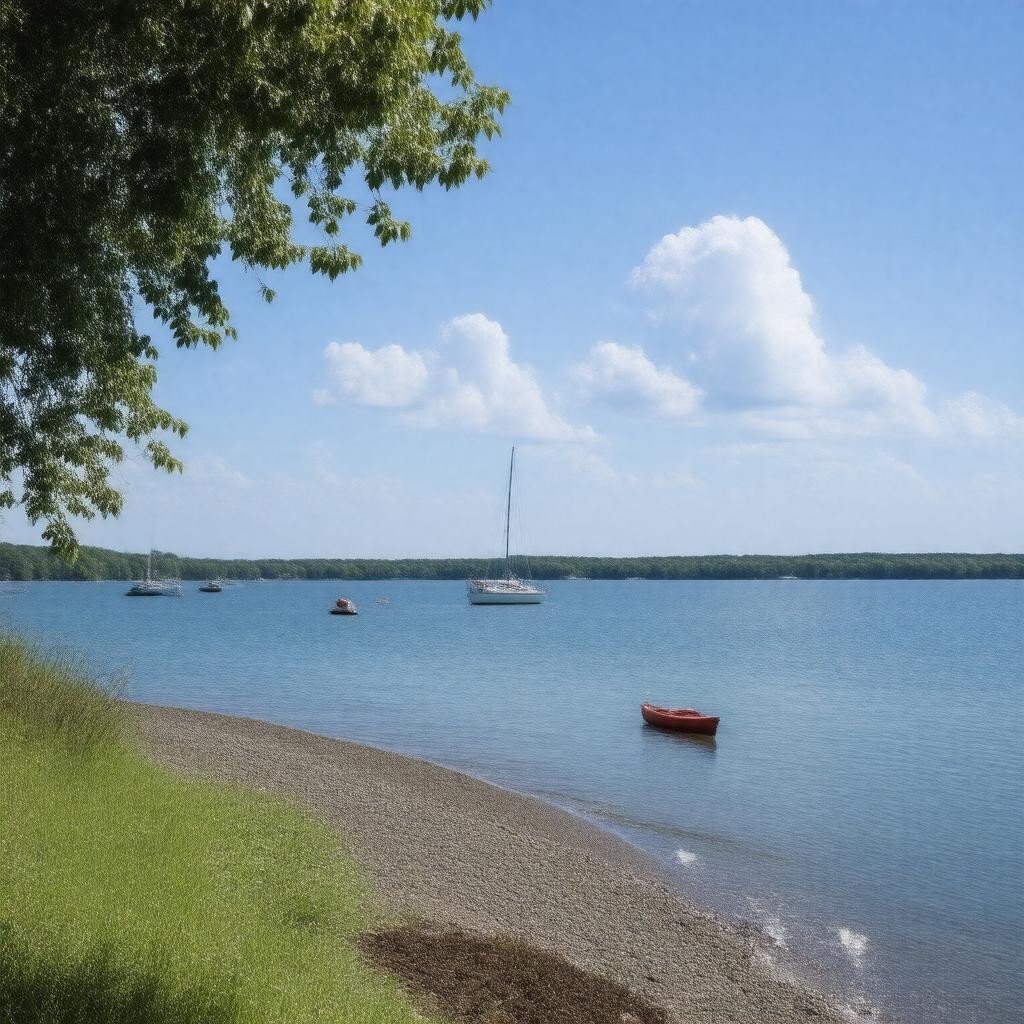 AI-created image of Cape Cod Bay