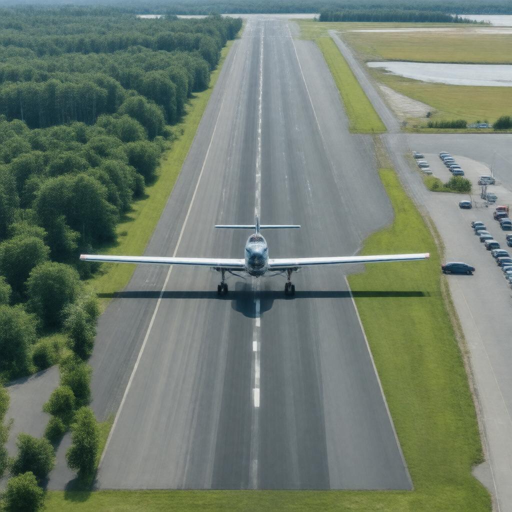 Click to view larger image AI-created image of Cape Cod Gateway Airport