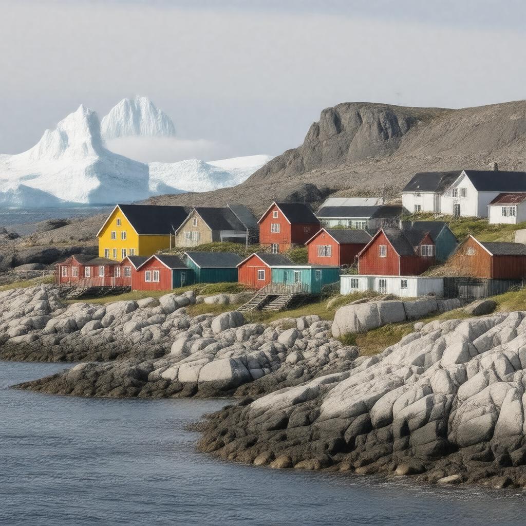 AI-created image of Cape Dorset