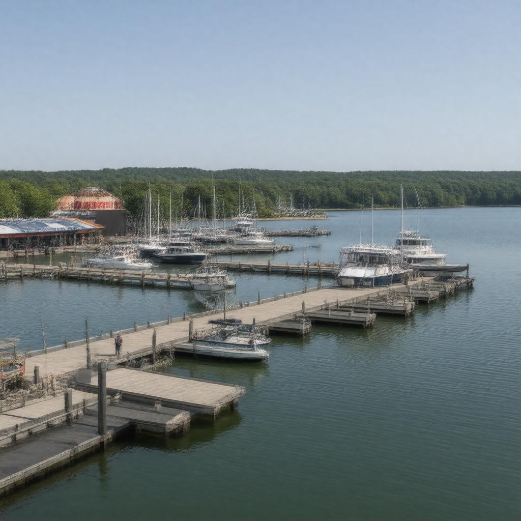 AI-created image of Cape Fair Marina