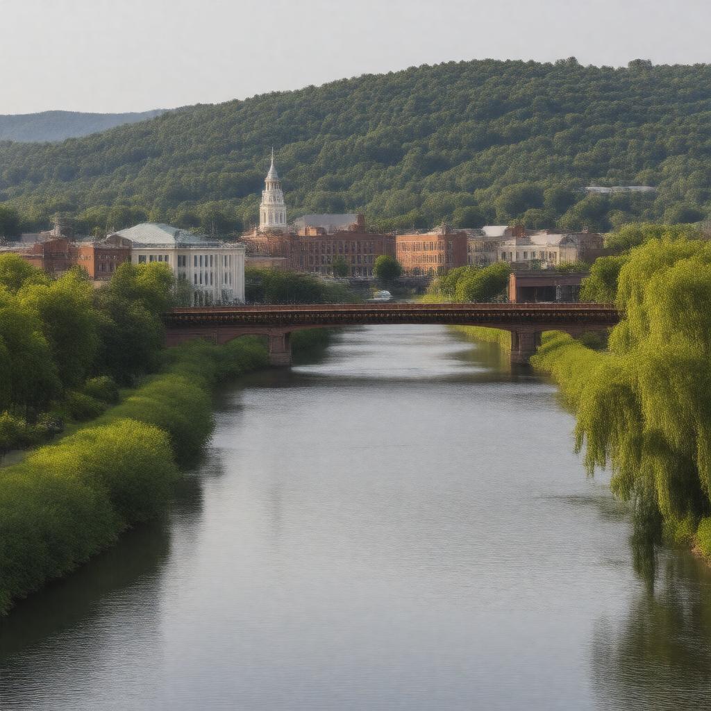 AI-created image of Cape Girardeau, Missouri