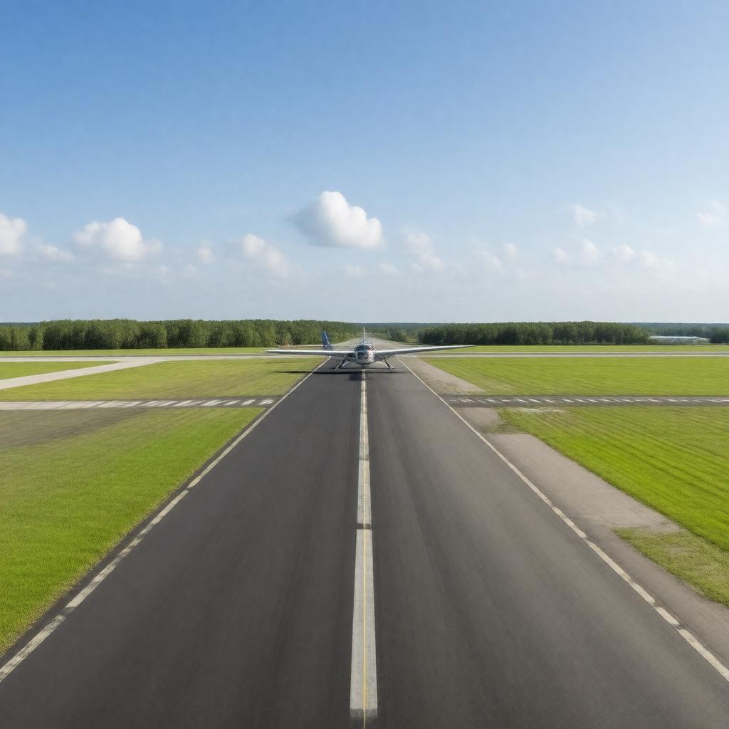 AI-created image of Cape Girardeau Regional Airport