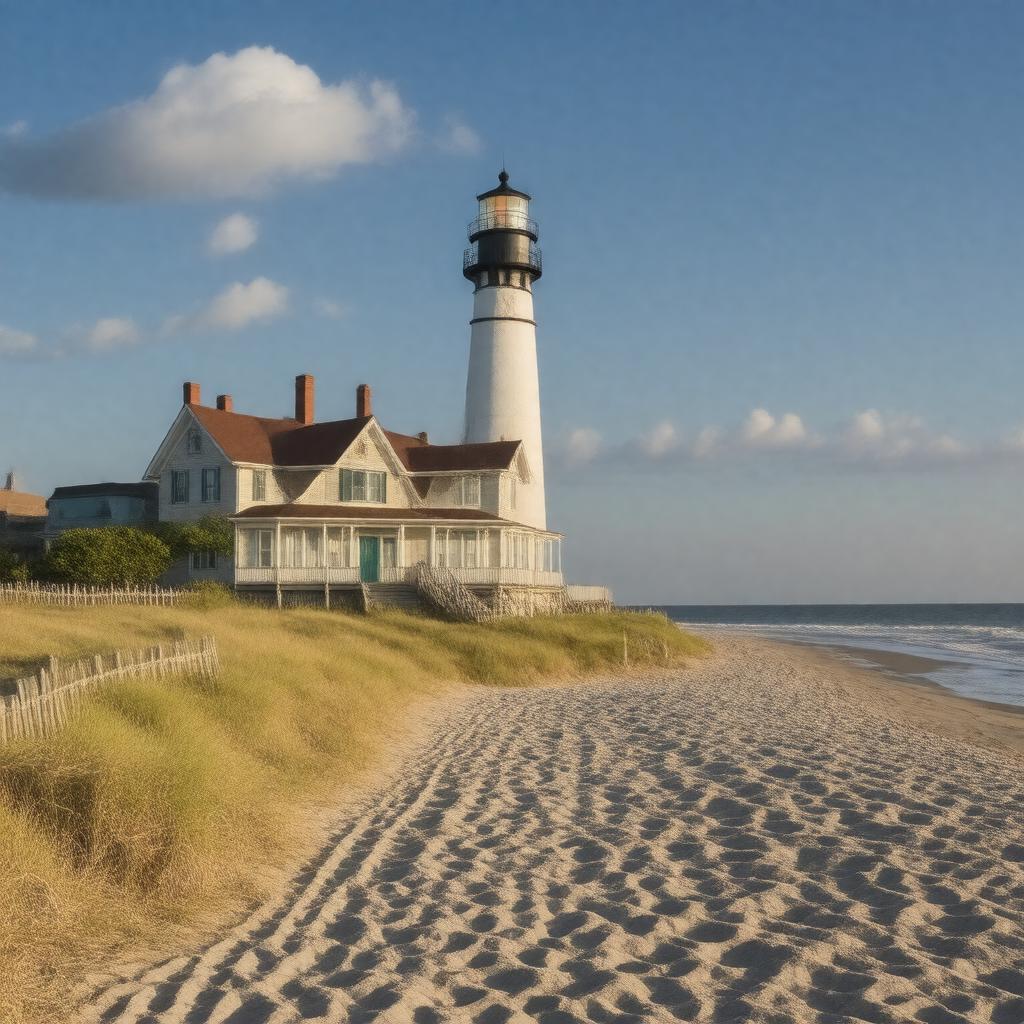 AI-created image of Cape May, New Jersey, United States