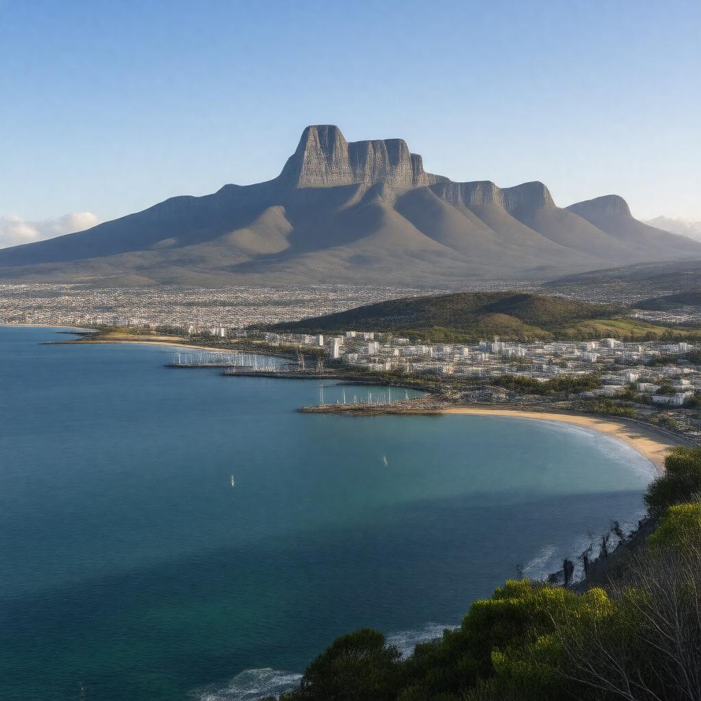 AI-created image of Cape Town