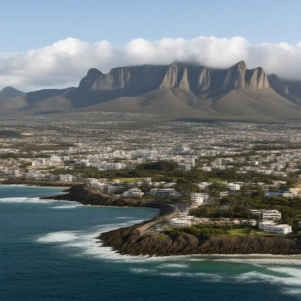 AI-created image of Cape Town, South Africa