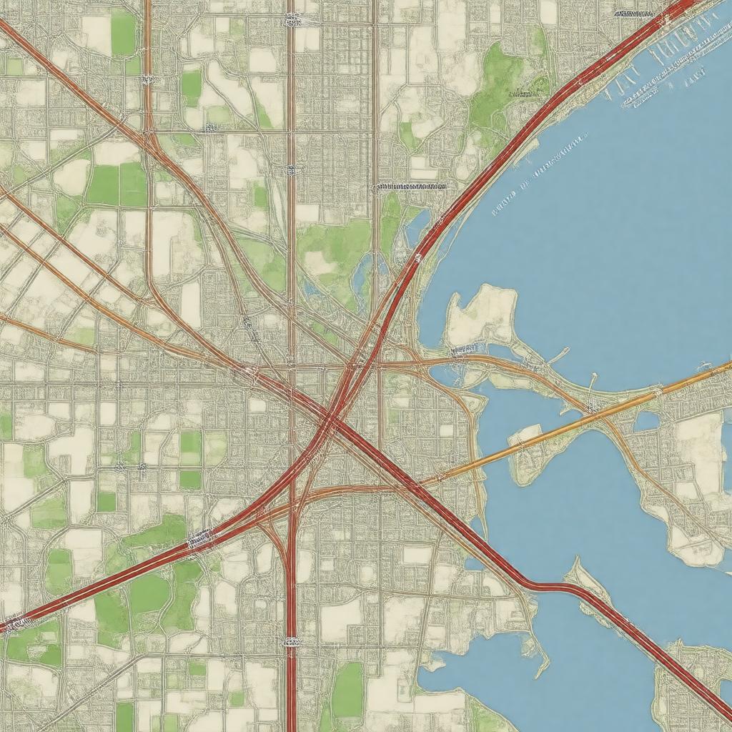 AI-created image of Capital Beltway