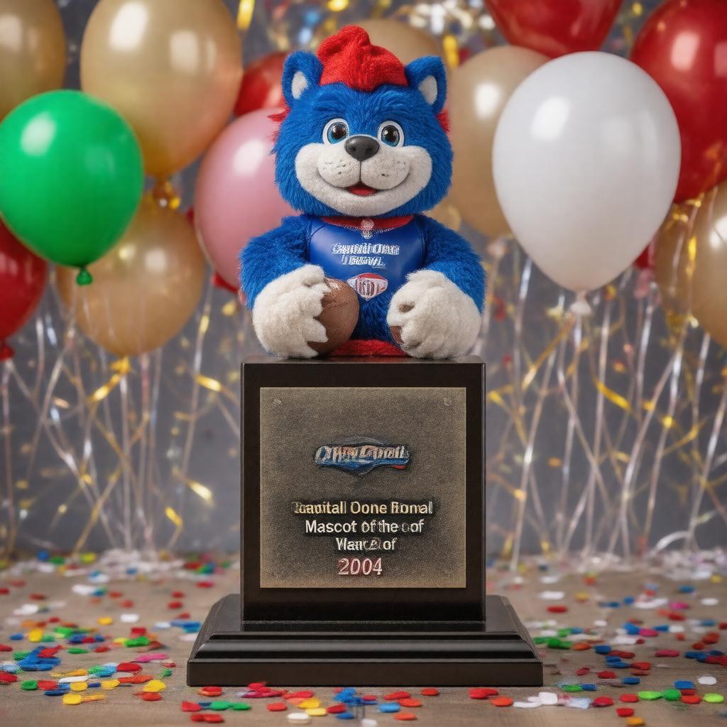 AI-created image of Capital One Bowl National Mascot of the Year 2004