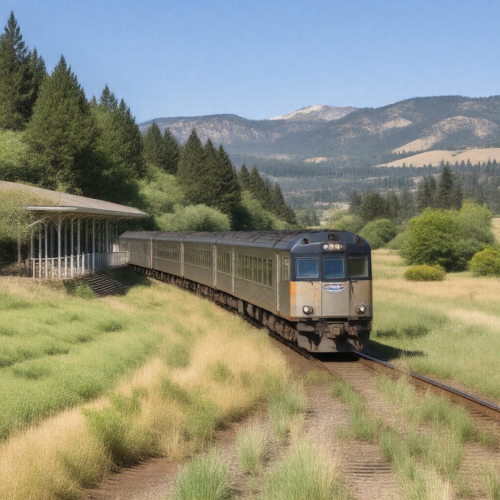 AI-created image of Capitol Corridor