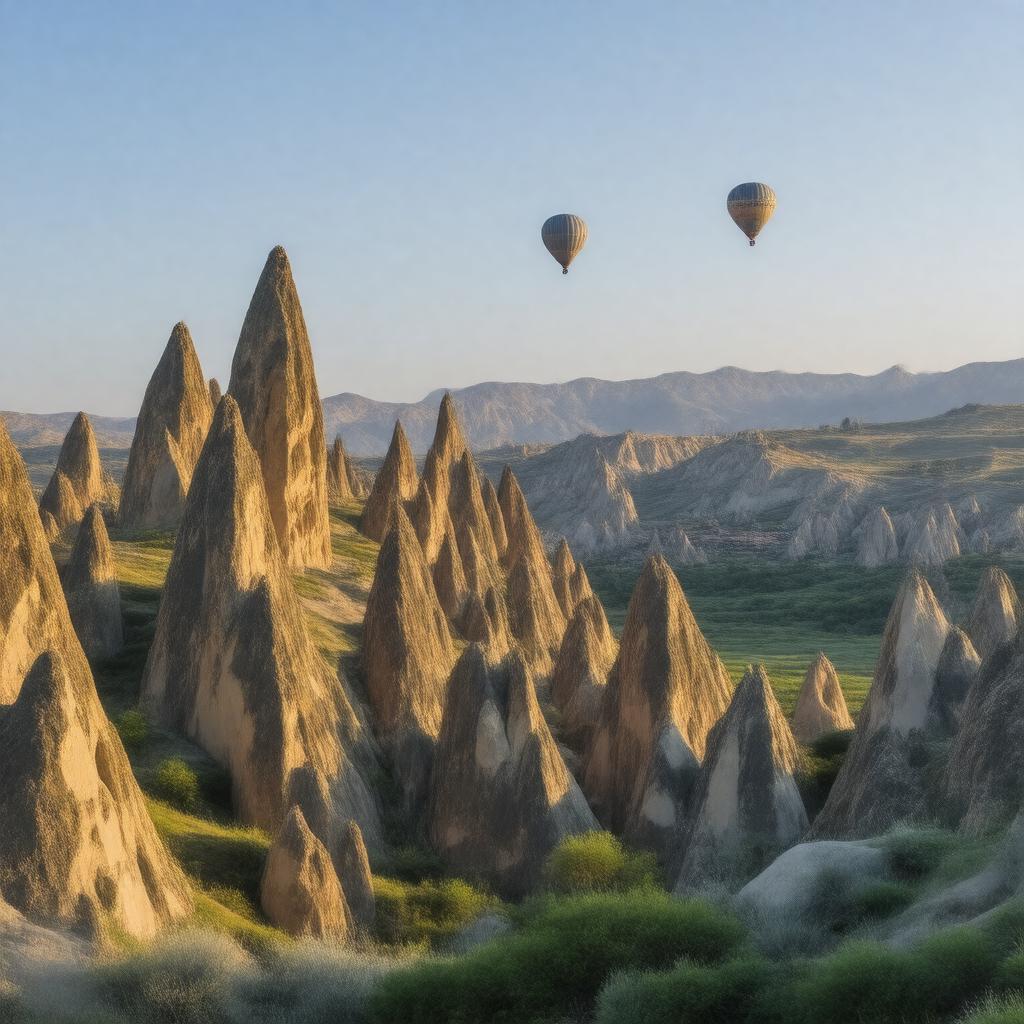 AI-created image of Cappadocia