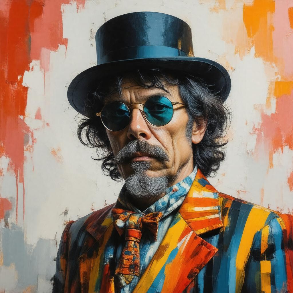 AI-created image of Captain Beefheart