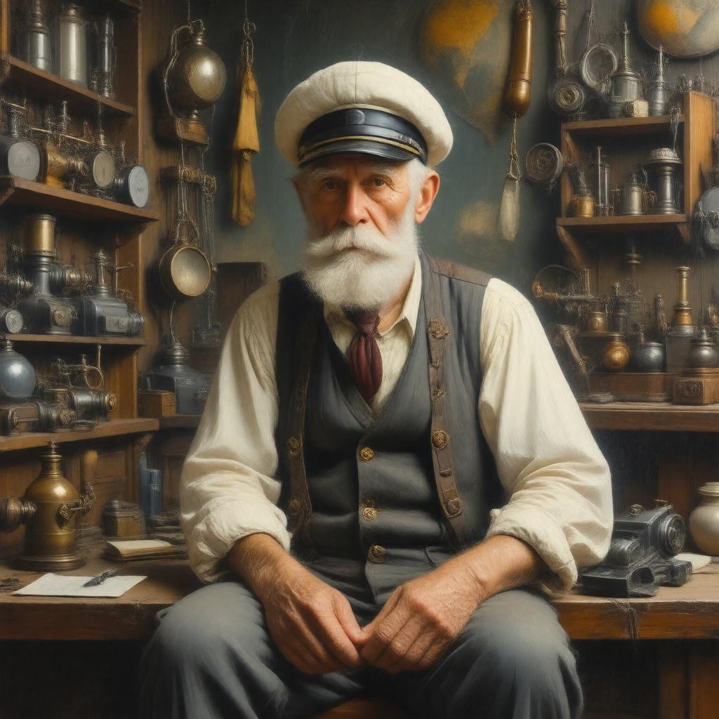 AI-created image of Captain Shotover