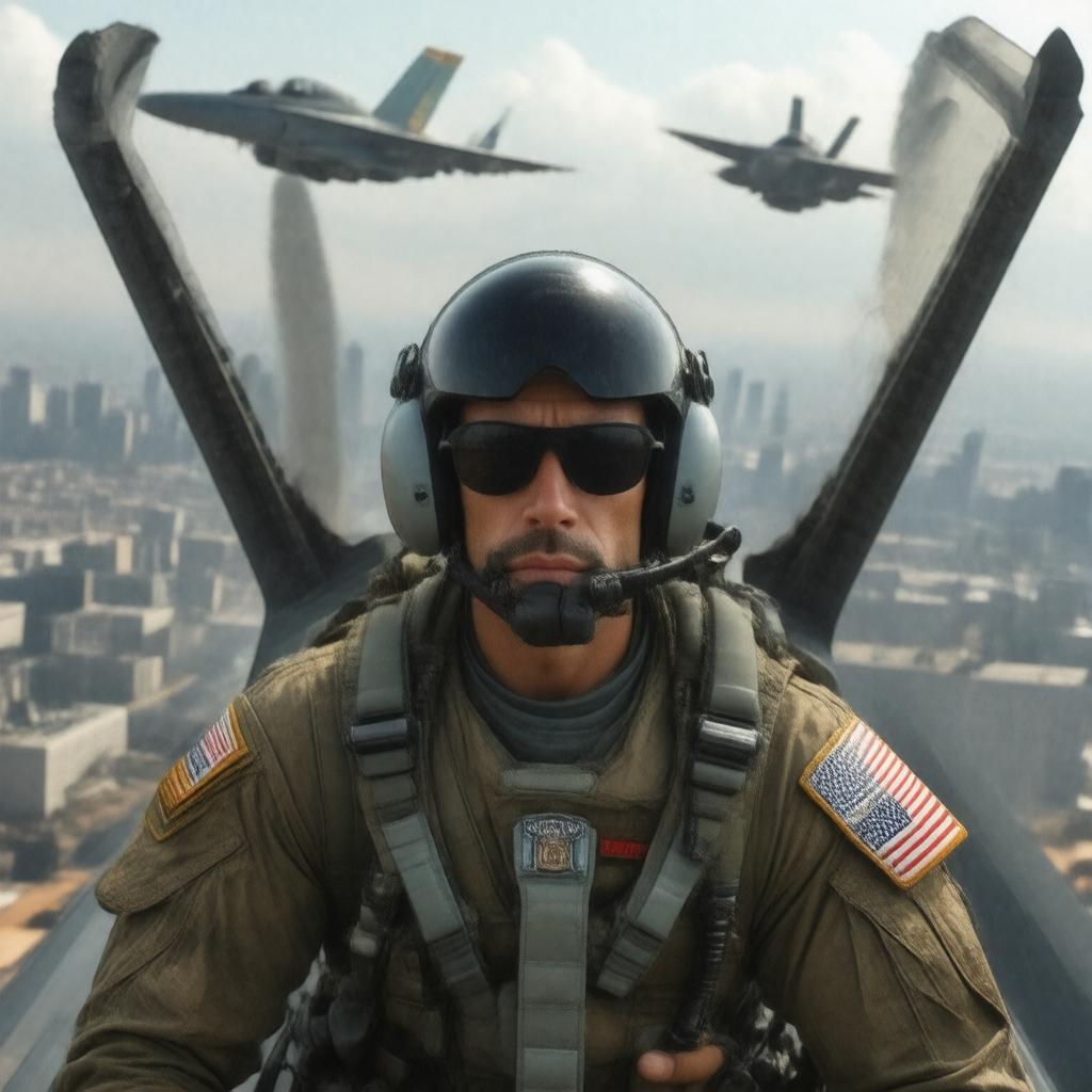 Click to view larger image AI-created image of Captain Steven Hiller