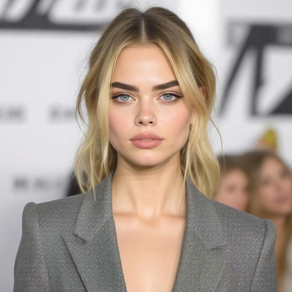 AI-created image of Cara Delevingne