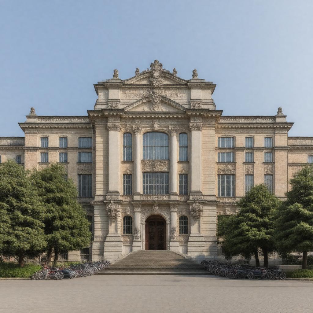 AI-created image of Caragiale National University of Theatre and Film