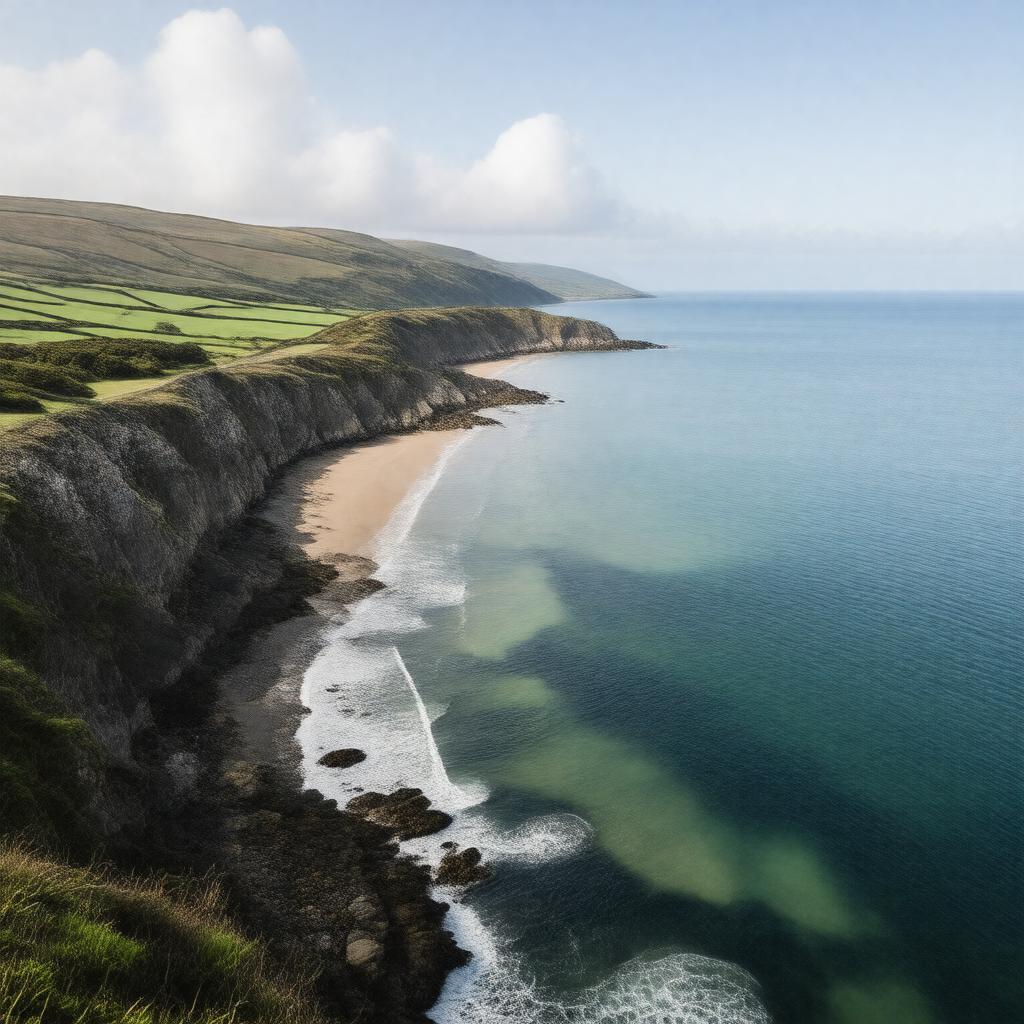 AI-created image of Cardigan Bay