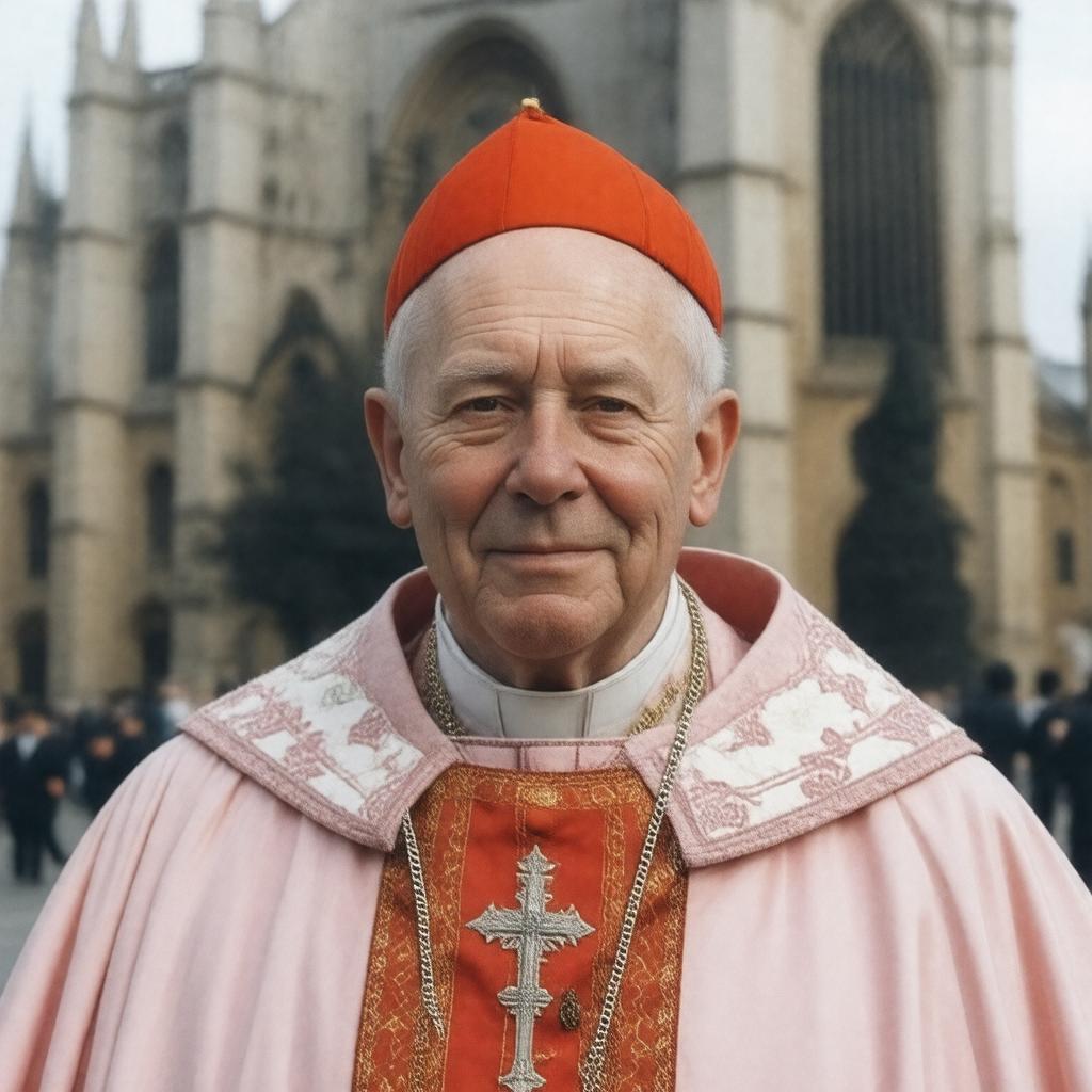 AI-created image of Cardinal Hinsley