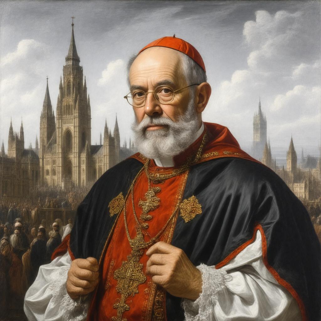 AI-created image of Cardinal Nicholas Wiseman