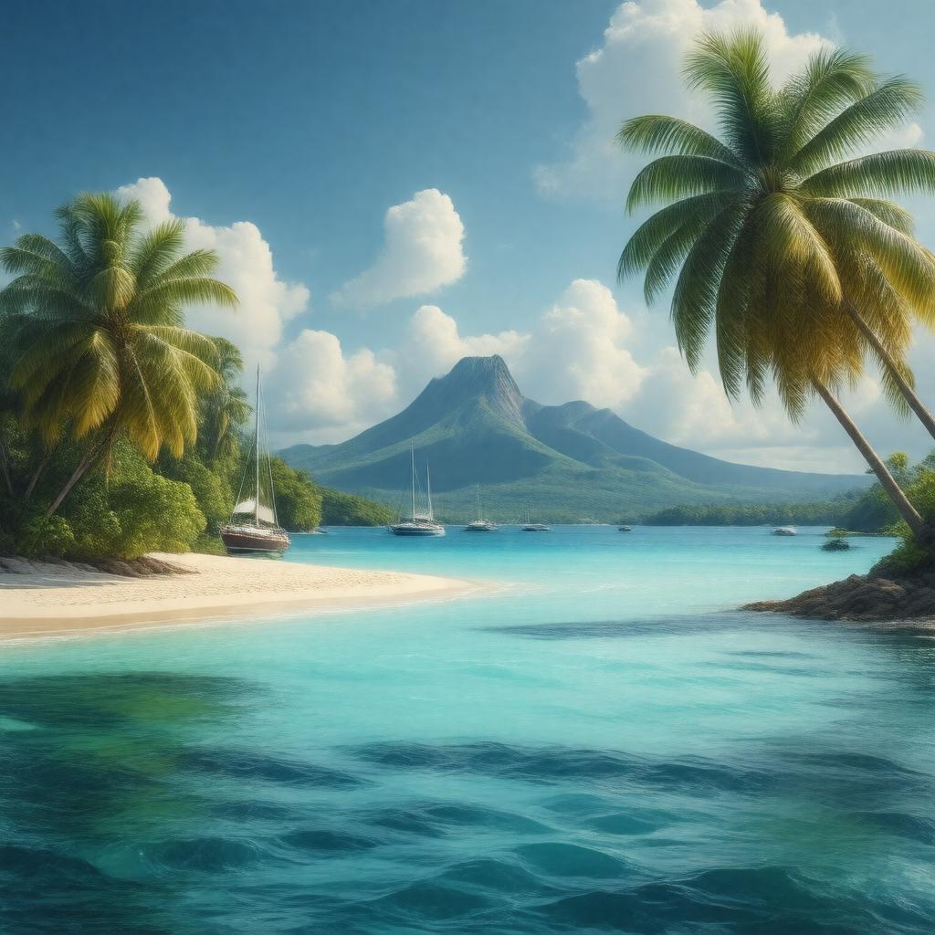 AI-created image of Caribbean