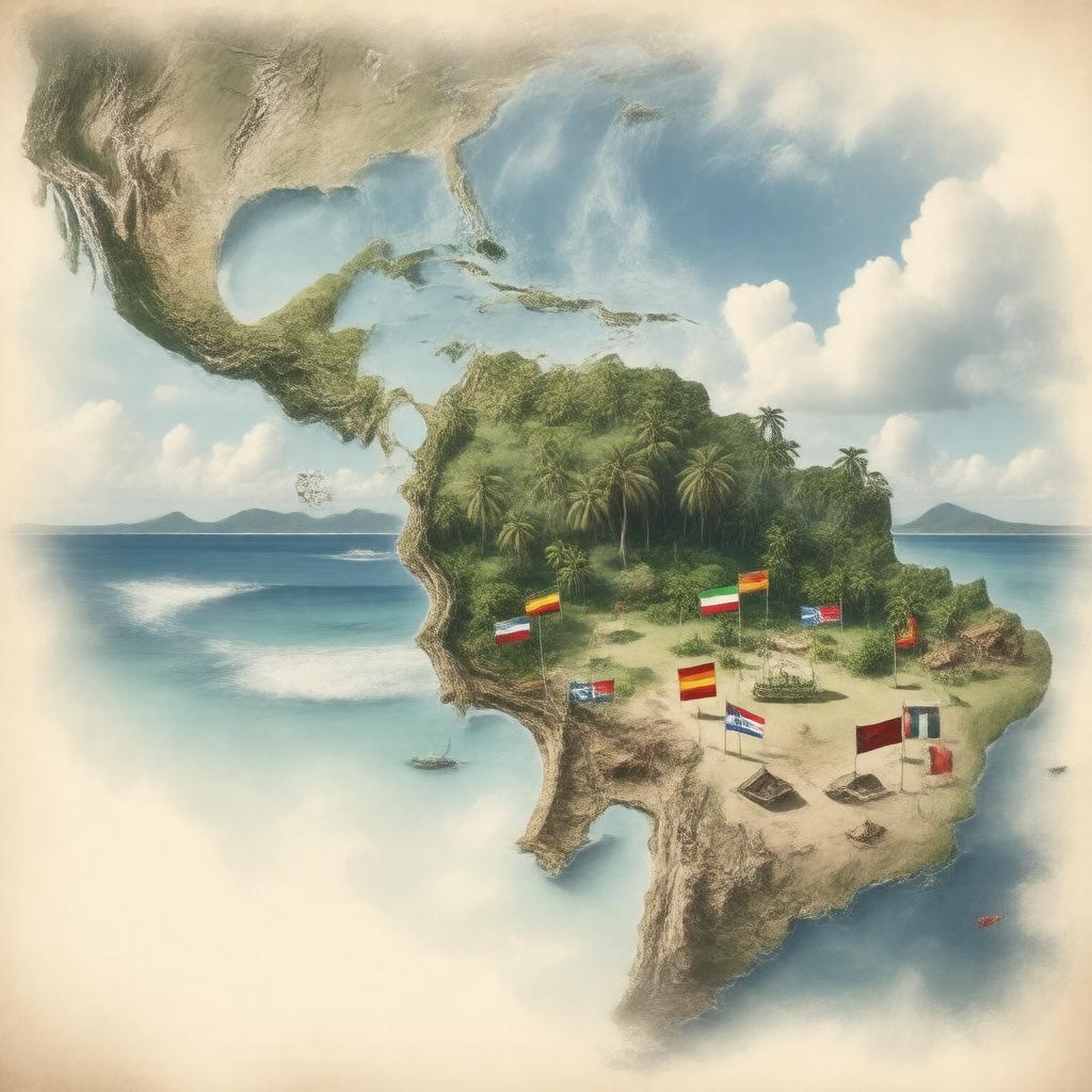 AI-created image of Caribbean Community