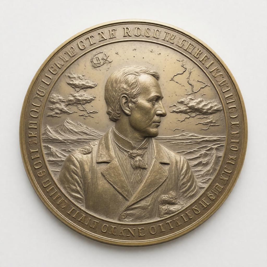 Click to view larger image AI-created image of Carl-Gustaf Rossby Research Medal