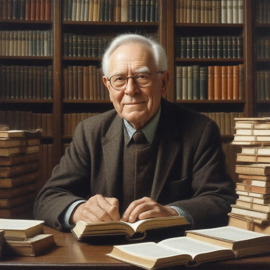 AI-created image of Carl Braaten