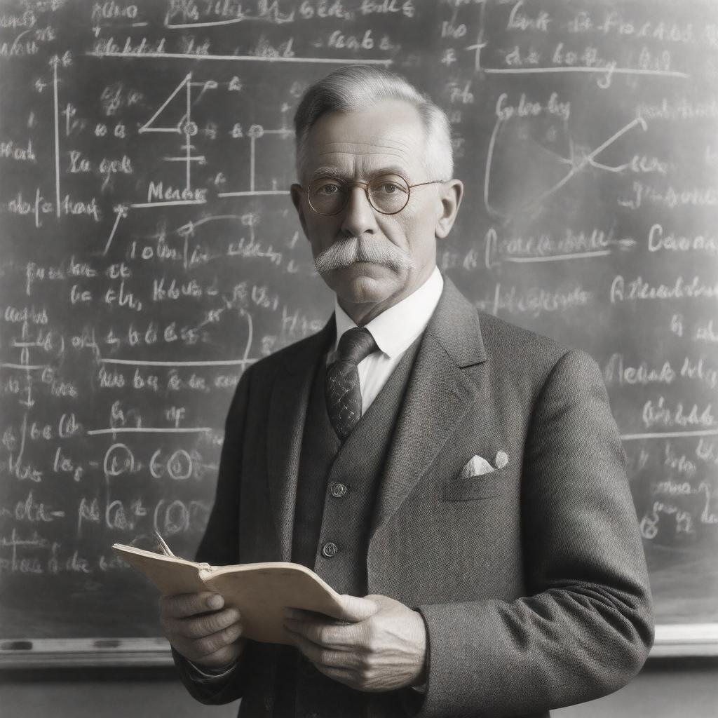 Click to view larger image AI-created image of Carl D. Anderson