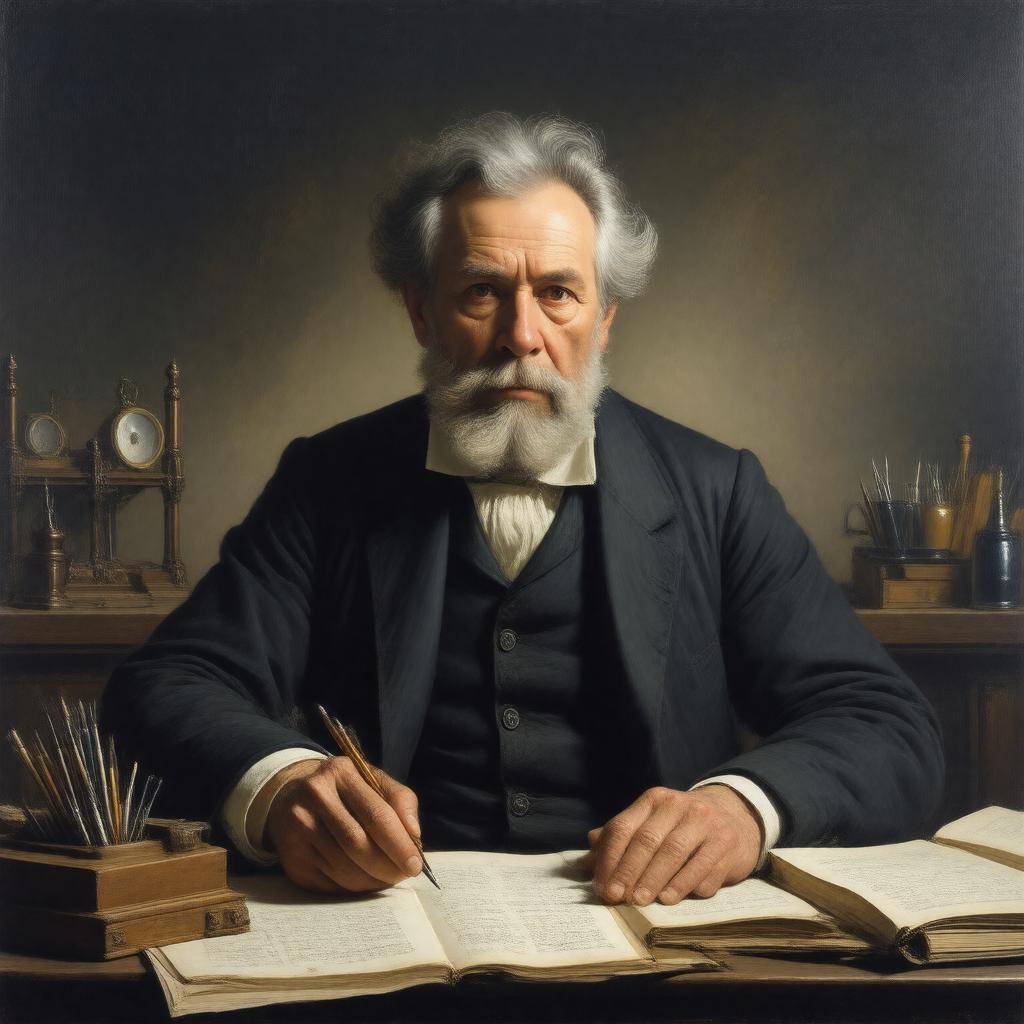 AI-created image of Carl Friedrich Gauss